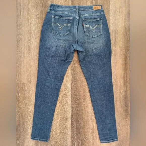 Levi’s Jeans Leggings Jeggings Medium Wash Women’s Sz 31 - Picture 2 of 12